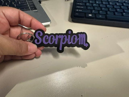Handmade Zodiac Keychains
